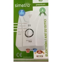 Simetra Premium Elektrikli Şofben Ani Su Isıtıcı 8 Emniyetli