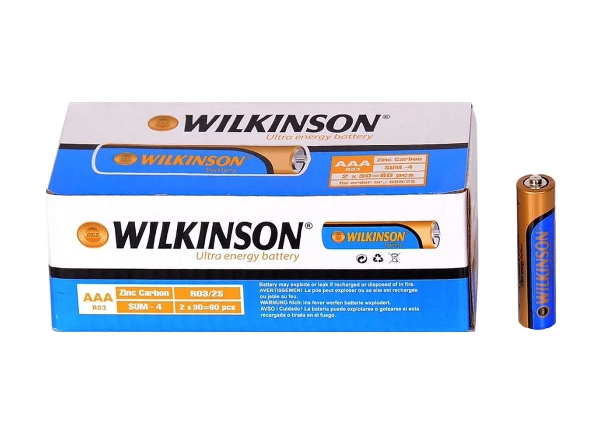 Gold Wilkinson İnce Pil R03
