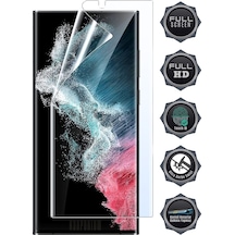 Infinix Note 40 Pro Uyumlu Ekran Koruyucu Esnek Nano Hydrogel Film - Extra Darbe Korumalı