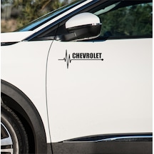 Chevrolet Impala Sticker Sol Sağ Yan Ayna Altı Araç Markalı St