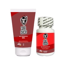 Red Kong Gel Erkeklere Özel Cinselset 50 Ml + Red Kong 10 Lu Kaps