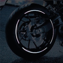 Hologram Dörtlü Jant Sticker Etiket Modeli