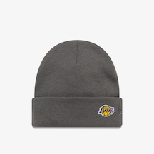 New Era La Lakers Nba Mini Logo Unisex Gri Bere 60691118 Gri