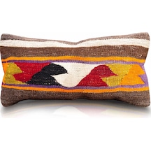 Vintage Kilimli Yastık Kılıfı Pllwrec2458 - 30x60
