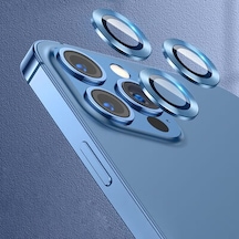 Lexroo İphone 13 Pro Kamera Lens Koruyucu - Gümüş