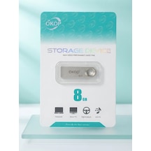 Mucit Home 8 Gb Metal Usb Flash Bellek Okop