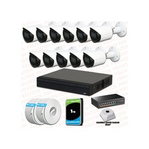 Provzen Dahua 11 Kameralı Ip 1080p Gece Görüşlü Güvenlik Kamerası
