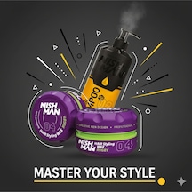 04 Saç Şekillendiric Ultra Sert Parlak Wax 100 Ml X 3 Adet/ + 400 Ml Tuzsuz Şampuan Hediye