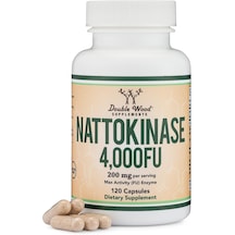 Double Wood Nattokinase 4000fu 120 Capsules Usa Menşeii Dmmedicineden