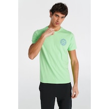 Hummel Calvert Kısa Kollu Tişört 912202-7622 Yeşil