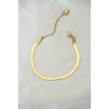 Clariss 316l Çelik Gold Renk İtalyan Zincirli Bileklik Çok Renkli Clariss 316l Çelik Gold Renk İtalyan Zincirli Bileklik Çok Renkli