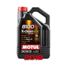 Motul 8100 X-Clean Efe 5W-30 Tam Sentetik Motor Yağı 4 x 5 L