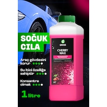 Araba Cilası Cherry Hızlı Parlatıcı Oto Wax 1000ml Su İtici, An