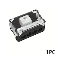 Sunshine011 1 Adet 4 Yollu Araç Ses Sistemi Topraklama Dağıtım Bloku 0/2/4 Giriş 4/8/10 Çıkış Amplifikatör