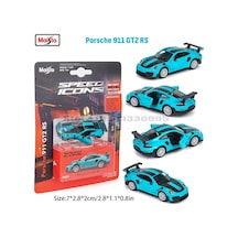 Maisto 1:64 Ferrari Sf90 Sp1 Porsche 911 Gt2 Rs Klasik Statik Araba Alaşım 1-64 911 Gt2 Rs