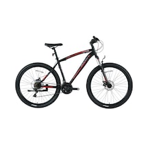 Bisan Mts 4600 Md-23 26 Jant Bisiklet Mat Siyah Kırmızı Siyah - Kırmızı