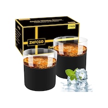 Gerek Yok Buz Viski Bardakları Seti 2pcs-dondurulmuş Jel Bardaklar 9.5oz Erkekler/baba Hediyeleri İçin Emeklilik Hedi