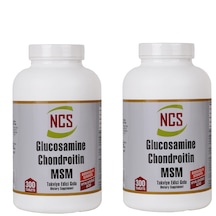 Ncs Glucosamine Chondroitin Msm Hyaluronic Acid 300 Tab x 2 Kutu