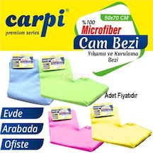 Mikrofiber Baklava Desen Cam Bezi 50 70