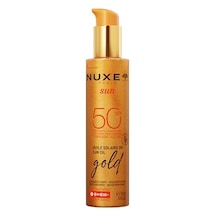 Sun Gold Altın Işıltılı Yüz Ve Vücut Yağı Spf50 150 Ml