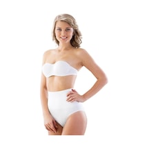 Emay Bayan Seamless Çift Kat İz Yapmaz Slip Korse 2039 001 Emay Bayan Seamless Çift Kat İz Yapmaz Slip Korse 2039 001