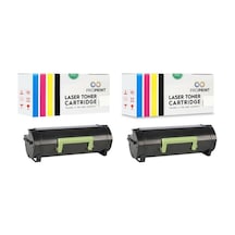 Proprint Lexmark MS317 MS317DN 51B5000 Siyah 2 Adet Uyumlu Toner 2500 Sayfa