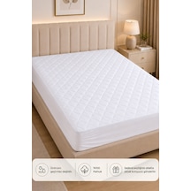 Formeya %100 Pamuk Formeya Alez Fitted Kapitone Yatak Koruyucu