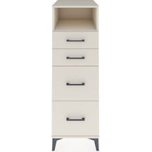 Kronos Dolap Tek Raflı 4 Çekmeceli 44x59x134 Aytaşı-aytaşı Aytaşı
