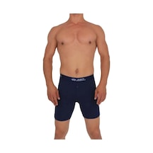 3 Adet Erkek Likralı Uzun Boxer %92 Coton Pamuk %8 Likra 001