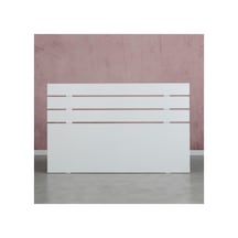 Huga Çift Kişilik Beyaz Yatak Başlığı 150lk / 150 Cm Baza Başlık