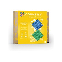 Connetix Rainbow Blue & Green Base Plate Manyetik Bloklar - 2 Parça