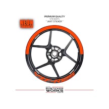 Yamaha Yzf-r125 Jant Şeridi Yarım Jant Kaplama & Yzf-r125 Yazı Sticker Seti 46196976