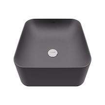 Creavit UL040 Ultra Çanak Lavabo Tezgah Üstü Mat Antrasit 40 CM