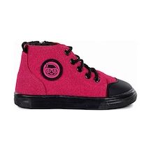 Kiko Kids Kai Fermuarlı Kız Bebek Günlük Bot Ayakkabı Fuşya Fuşya