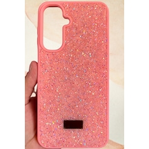Samsung Galaxy A26 Yıldız Tozu Premium Pembe Silikon Kılıf