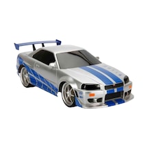 6493 R C Araba 1 16 Fast&furıous Nıssan Skylıne Gt-r Ff 3 7v Usb 2 Gümüş