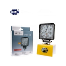 Hella 10V-30V Çalışma Lambası 9 x 3W Power Ledli Kare 106x106 N11.1408