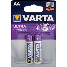 Varta Ultra Lithium 6106 AA Kalem Pil 2'li