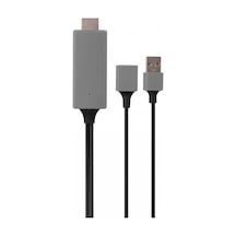 Hytech HY-XO54 Görüntü Aktarıcı Kırmızı/Siya   USB-F to HDMI 1m M
