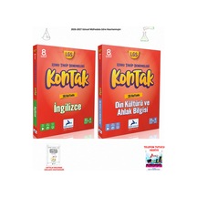 Paraf 8. Sınıf Lgs Kontakt İngilizce+din 2 Kitap Seti
