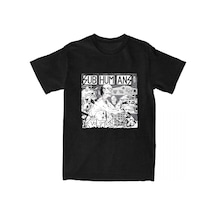 Tarzsokak Beyaz Punk Band Subhumans % Yaz -gömlekler/lar Ağır Siyah