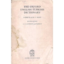 The Oxford - English - Turkish - Dictionary