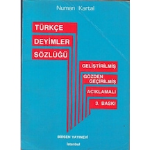 Türkçe Deyimler Sözlüğü - Numan Kartal