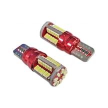 Carub 12V T10 Ampul 57 Led 20W Smd Canbus Fiber Beyaz Br0405562