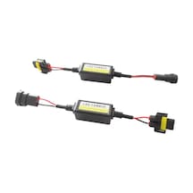 H11-2pcs Araba Led Titreşimsiz Far Dekoder Radyo Ses Anti-parazit Hata Giderici Filtre Aydınlatma Arabaları İçin Yeni