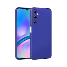 Zore Samsung Galaxy Uyumlu A05s Kılıf Omsy Premier Silikon Kapak - Saks Mavi