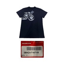 Honda Motorlu Siyah T-shırt