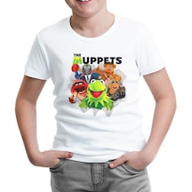 The Muppets Beyaz Çocuk Tshirt