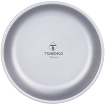 Tomshoo Titanyum Yuvarlak Kamp Plakası Açık Ultralight Y27948-1 5.9 Inch