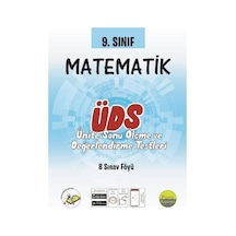 Pano Yayınları 9. Sınıf Matematik Ünite Değerlendirme Sınavı 8 S